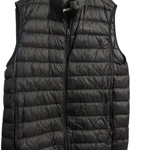 Eddie Bauer Black Puffer Vest